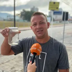 Moradora é picada por escorpião durante a madrugada em Tijucas;  marido capturou animal