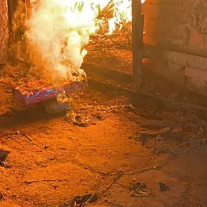 Mais de uma tonelada de drogas são incineradas na região
