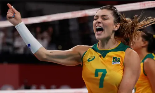 Rosamaria Montibeller, de Nova Trento, estreia na Liga das Nações com a Seleção