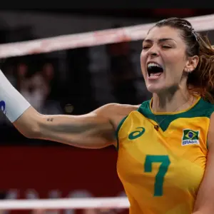 Rosamaria Montibeller, de Nova Trento, estreia na Liga das Nações com a Seleção