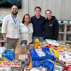 Evento ciclístico arrecada mais de 100 kg de alimentos para o Lar Santa Maria da Paz