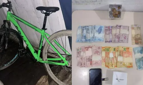 Bicicleta furtada é recuperada após criminoso trocá-la por pedras de crack
