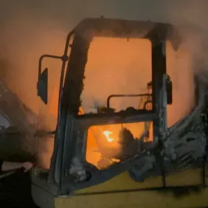 Máquina da Prefeitura pega fogo; administração emite nota e aguarda perícia