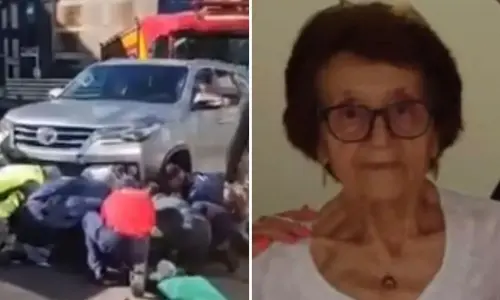 TRAGÉDIA: Idosa morre atropelada por caminhonete em Itapema