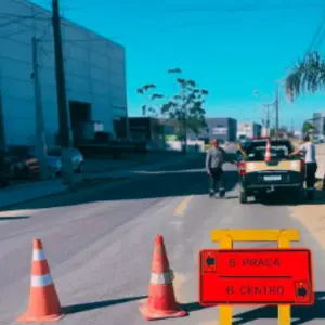 Atenção: Avenida Coleira é totalmente interditada para obras em Tijucas