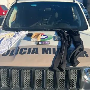 Suspeito preso e celulares recuperados de assalto em São João Batista