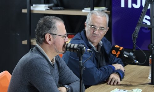 Padre Elizandro e Diácono relembram início da Festa do Caminhoneiro em Tijucas
