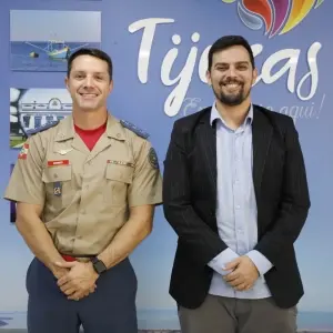 Capitão Gabriel Barreto assume comando do Corpo de Bombeiros em Tijucas