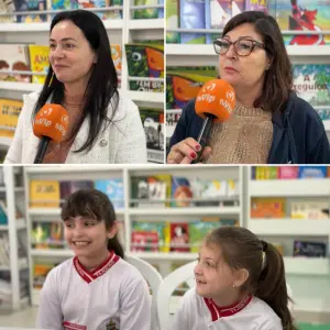 Alunos do Centro de Educação Manoel dos Anjos lançam jornal escolar em Tijucas
