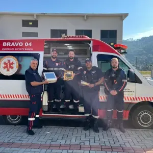 Samu de Itapema recebe novos equipamentos de urgência