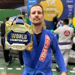Atleta da região conquista título mundial de Jiu-Jitsu
