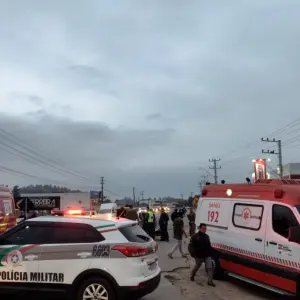 Acidente na SC-410 em Canelinha deixa duas mulheres feridas