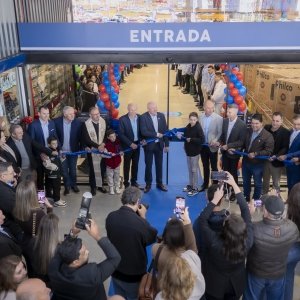 FOTOS NO AR | Tijucas ganha novo Super Koch; inauguração aconteceu nesta quinta