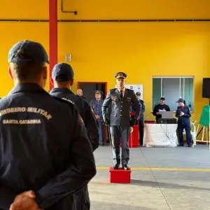 3ª Companhia dos Bombeiros de Tijucas tem novo comandante