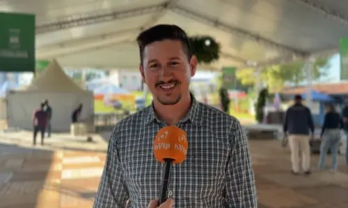 Montagem da 3ª Expo Agro Turismo movimenta Canelinha; evento inicia nesta quinta-feira