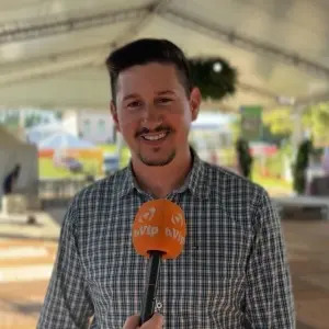 Montagem da 3ª Expo Agro Turismo movimenta Canelinha; evento inicia nesta quinta-feira