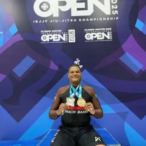 Atleta de Itapema conquista ouro e prata no Floripa Winter International IBJJF