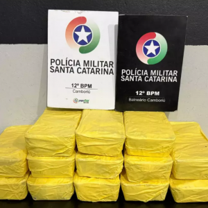 Mais de 15 kg de crack avaliados em R$ 350 mil apreendidos; homem de 24 anos é preso