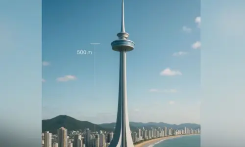 Torre de 557 metros em Itapema pode ser uma das mais altas do mundo