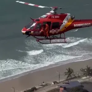 Mulher é resgatada com fratura no tornozelo após queda em trilha de Bombinhas