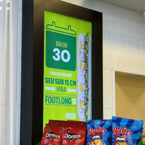 Subway de Tijucas entra no clima do ‘Dia do 30’ com promoção especial neste sábado