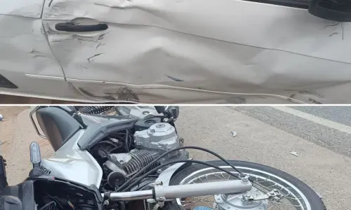 Motociclista fica gravemente ferido em acidente na SC-410 em Tijucas