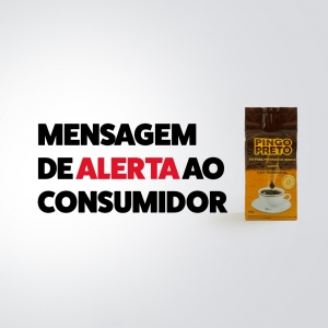 Mensagem de alerta ao consumidor