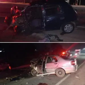 Colisão frontal deixa um morto e um ferido grave na SC-410