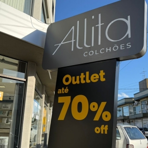Loja de colchões de Tijucas e transforma em outlet e promete descontos de até 70%