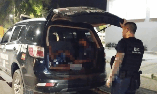 Dois homens são presos em flagrante por tráfico de drogas