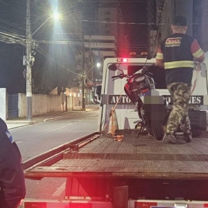 Fiscalização intensa resulta na apreensão de 15 motocicletas em três dias