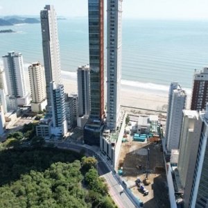 Começam as obras do maior maior edifício residencial do mundo, o Senna Tower em Balneário Camboriú