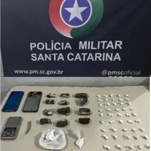 Suspeito com histórico de tráfico e associação criminosa é preso novamente em Itapema