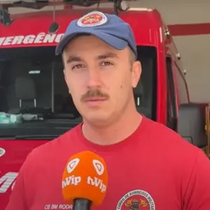 Mulher sofre choque elétrico e é socorrida pelos Bombeiros em Tijucas  