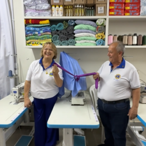 Entidade recebe máquinas de costura para ampliar ações sociais