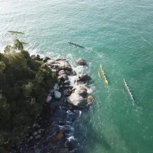 Maior prova de canoa polinésia de SC será sediada na Meia Praia