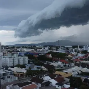 Ciclone extratropical deve atingir região com ventos de até 80 km/h