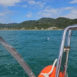 Corpo de jovem desaparecido é localizado no mar entre as praias da Ilhota e Estaleirinho, em Itapema