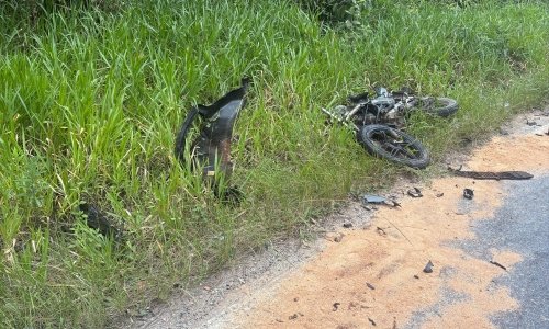 Duas pessoas morrem em colisão frontal na SC-108, em Nova Trento
