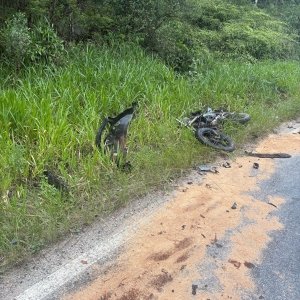 Duas pessoas morrem em colisão frontal na SC-108, em Nova Trento