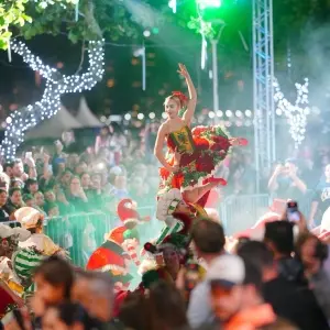 Primeiro Desfile de Natal atrai mais de 30 mil pessoas