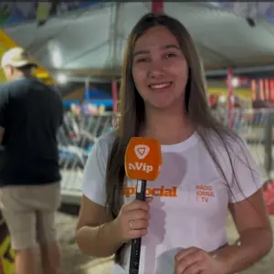 Parque de diversões movimenta a Tijufest e atrai público de todas as idades