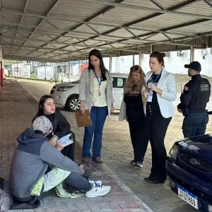 Ação integrada realiza abordagem a pessoas em situação de rua