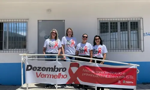 Município inicia Dezembro Vermelho com ações de prevenção e informação sobre HIV e ISTs