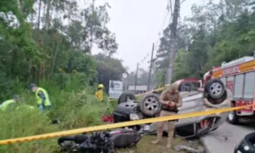 Acidente grave deixa um morto e dois feridos; motorista do veículo é preso