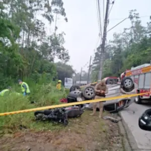 Acidente grave deixa um morto e dois feridos; motorista do veículo é preso