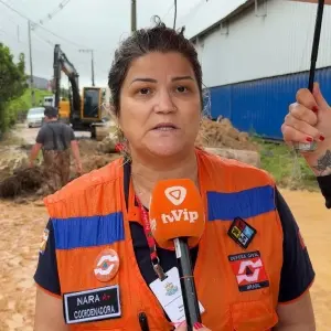 Defesa Civil de Tijucas monitora áreas de risco após chuva intensa