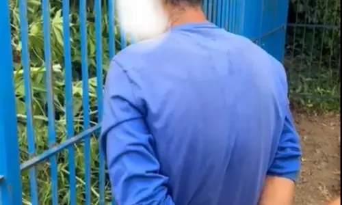 VÍDEO ▶️ Foragido por estupro de vulnerável é preso em Tijucas; Major fala sobre o caso
