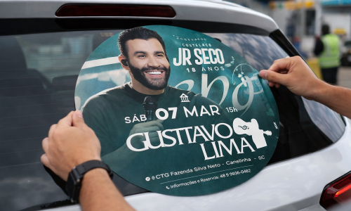  Adesivaço vai distribuir ingressos para show de Gusttavo Lima; saiba onde