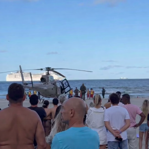 Afogamento na Praia Central termina em morte